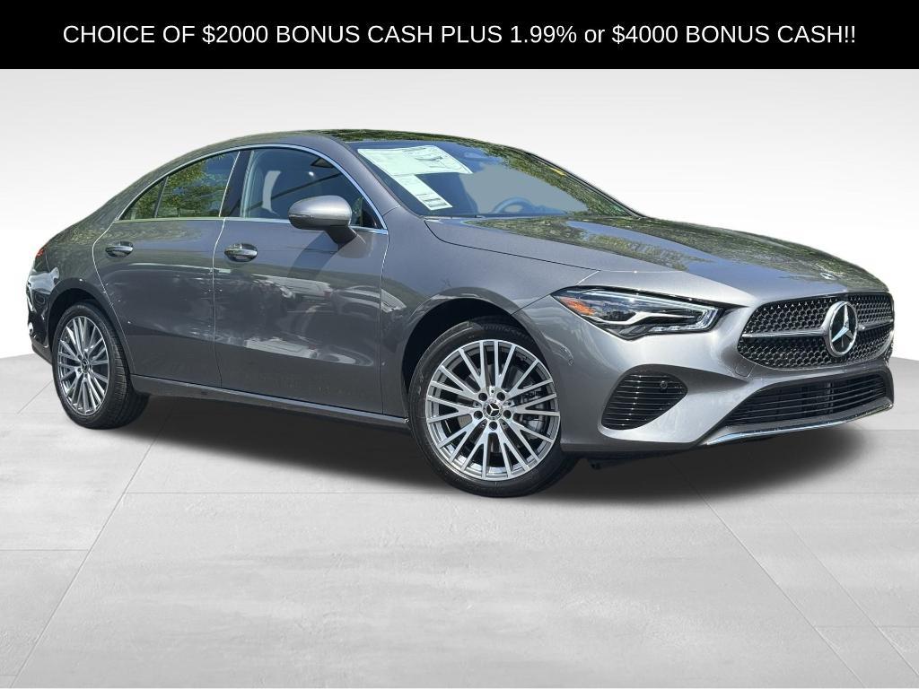 new 2025 Mercedes-Benz CLA 250 car, priced at $49,615