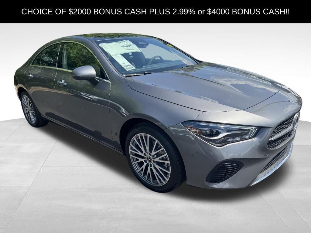 new 2025 Mercedes-Benz CLA 250 car, priced at $49,615