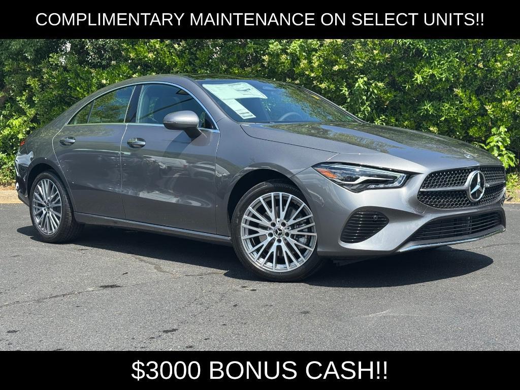 new 2025 Mercedes-Benz CLA 250 car, priced at $45,015