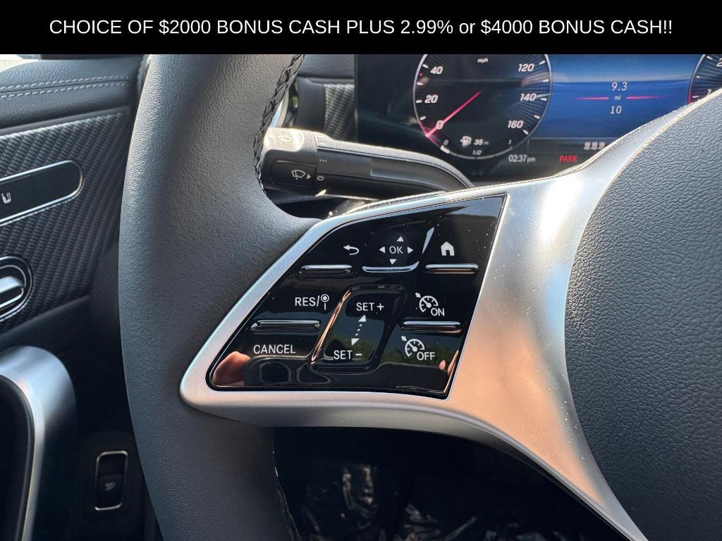 new 2025 Mercedes-Benz CLA 250 car, priced at $49,615