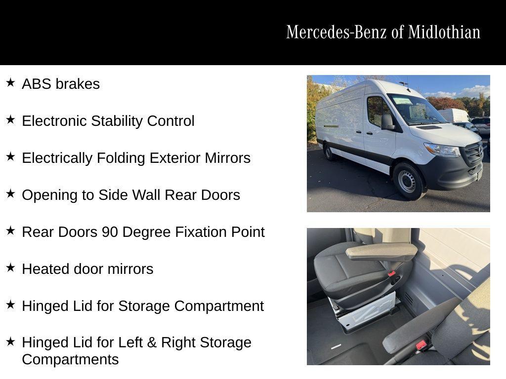 new 2025 Mercedes-Benz Sprinter 2500 car, priced at $65,799