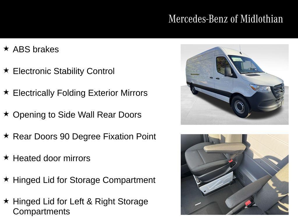 new 2025 Mercedes-Benz Sprinter 2500 car, priced at $65,799