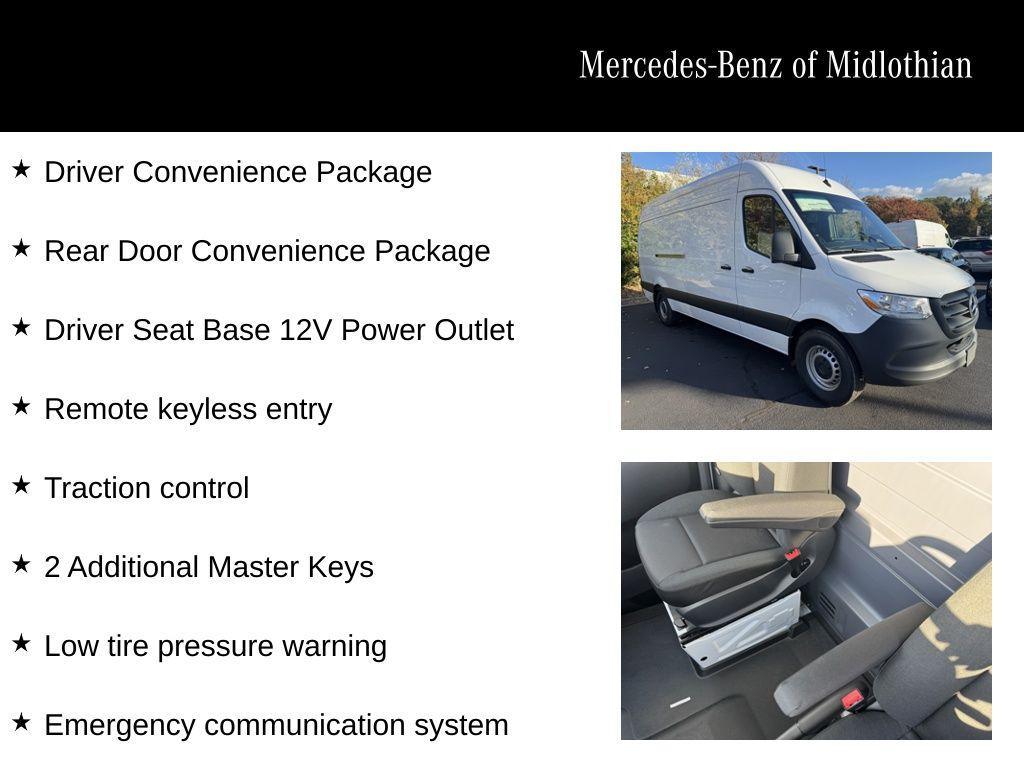 new 2025 Mercedes-Benz Sprinter 2500 car, priced at $65,799