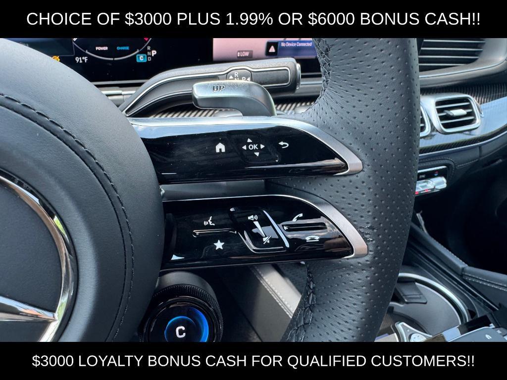 new 2025 Mercedes-Benz AMG GLS 63 car, priced at $159,405