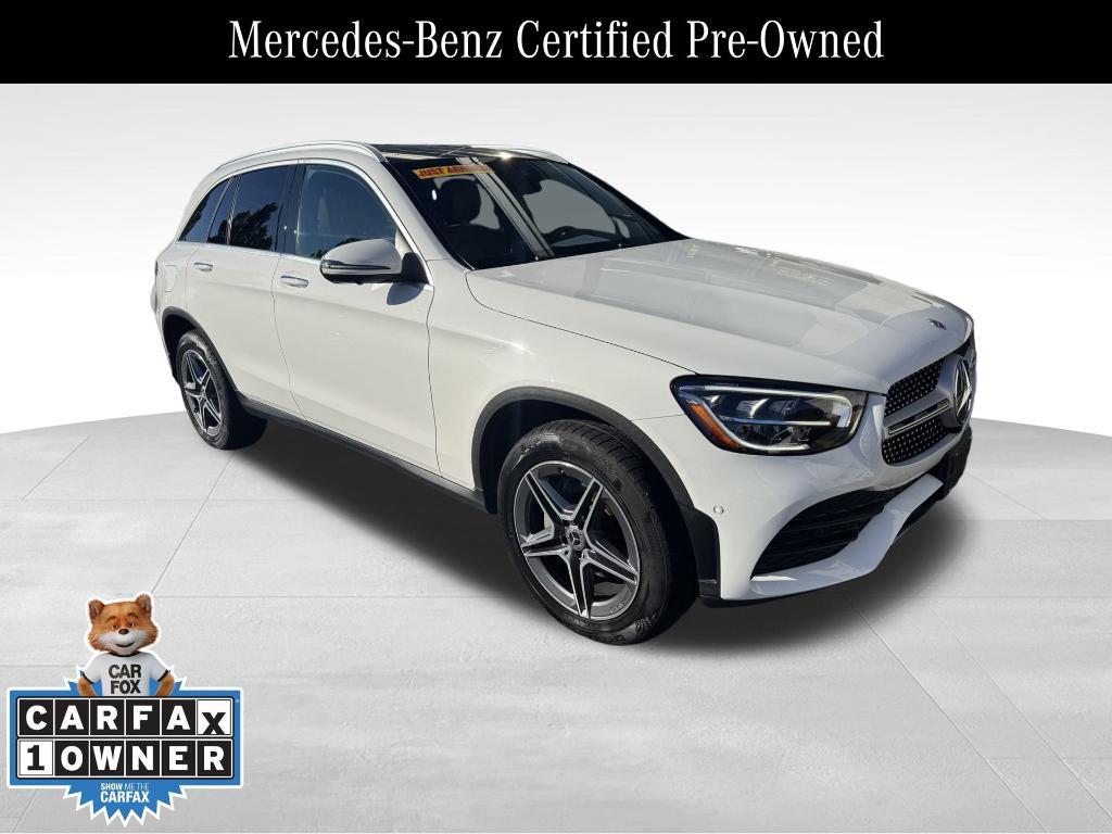 used 2021 Mercedes-Benz GLC 300 car, priced at $30,000