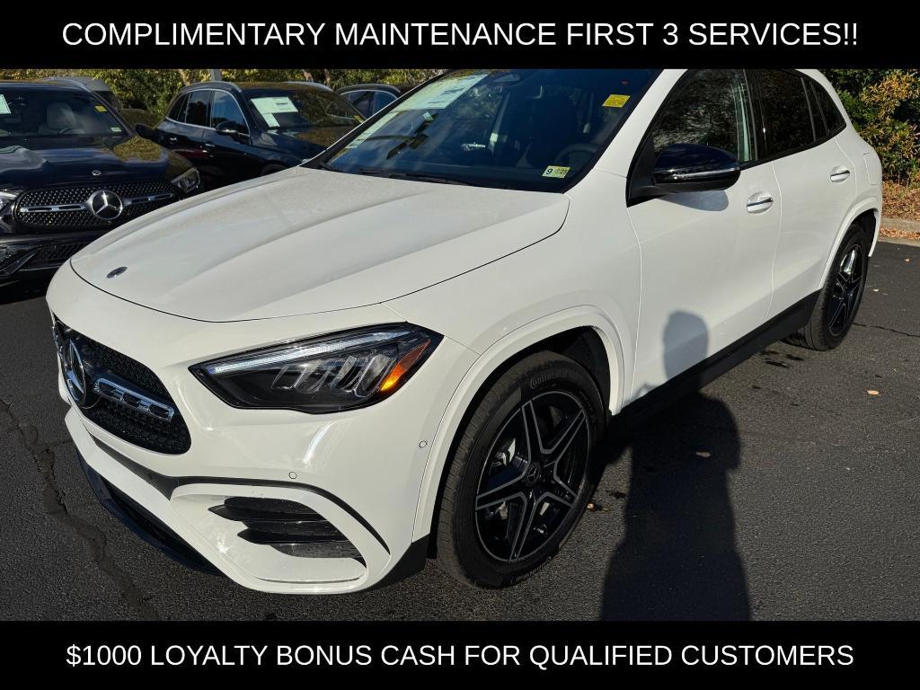 new 2025 Mercedes-Benz GLA 250 car, priced at $47,890