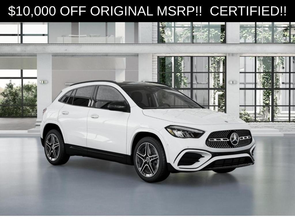 new 2025 Mercedes-Benz GLA 250 car, priced at $43,890