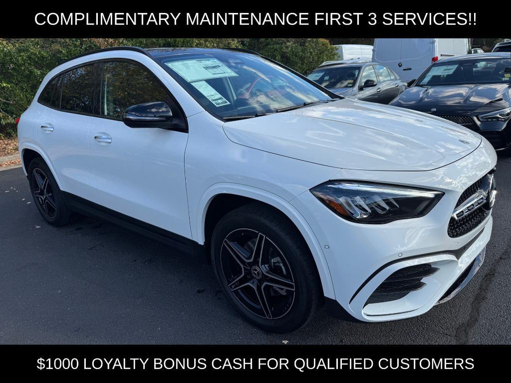 new 2025 Mercedes-Benz GLA 250 car, priced at $47,890