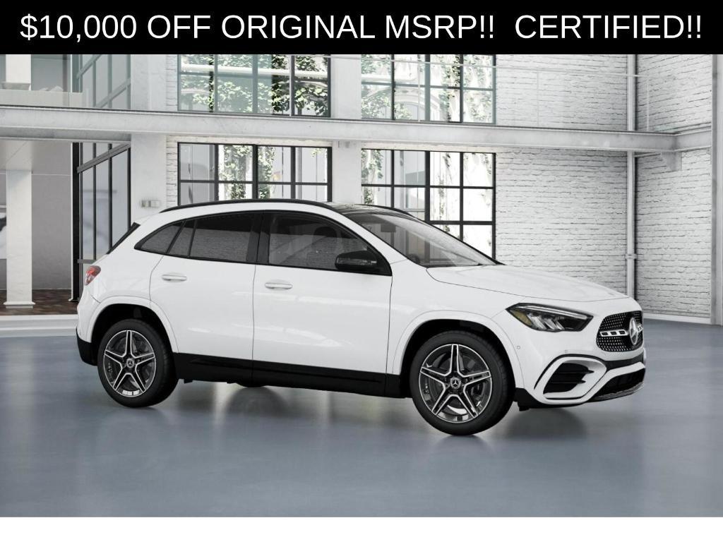 new 2025 Mercedes-Benz GLA 250 car, priced at $43,890