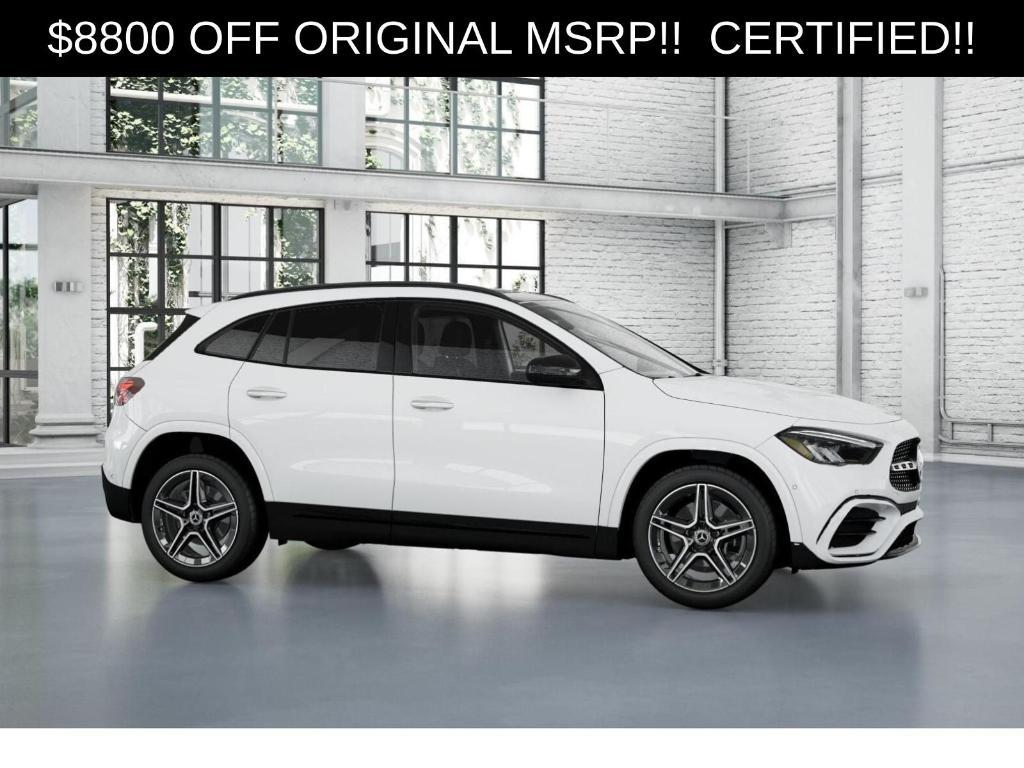 new 2025 Mercedes-Benz GLA 250 car, priced at $44,500
