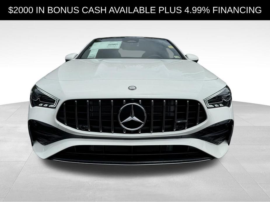 new 2025 Mercedes-Benz AMG CLA 35 car, priced at $60,650