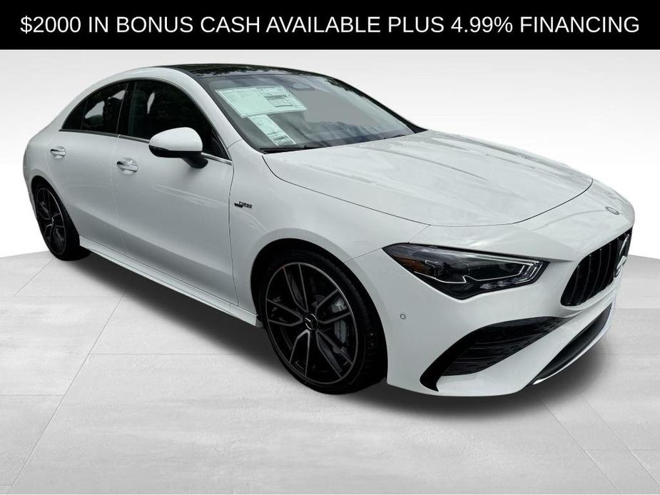 new 2025 Mercedes-Benz AMG CLA 35 car, priced at $60,650