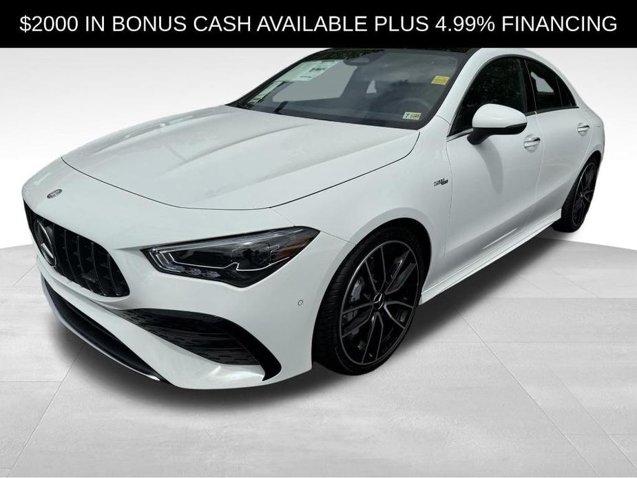 new 2025 Mercedes-Benz AMG CLA 35 car, priced at $60,650