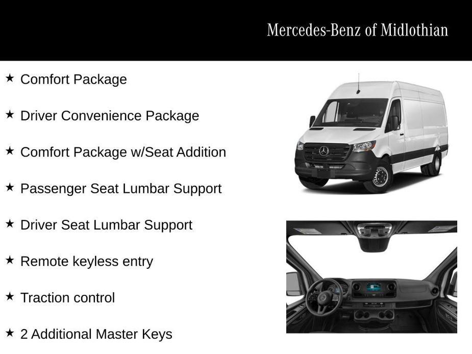 new 2024 Mercedes-Benz Sprinter 3500XD car, priced at $69,972