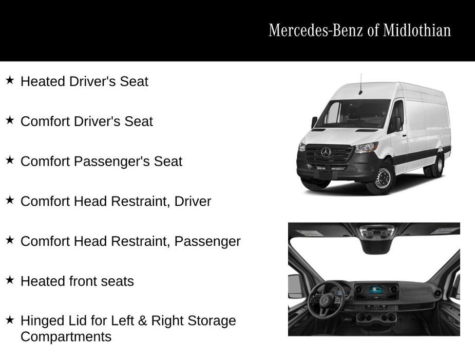 new 2024 Mercedes-Benz Sprinter 3500XD car, priced at $69,972