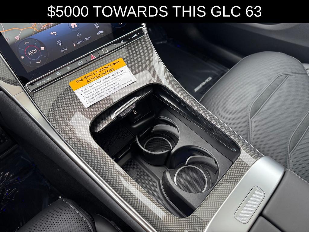 new 2025 Mercedes-Benz AMG GLC 63 car, priced at $95,490