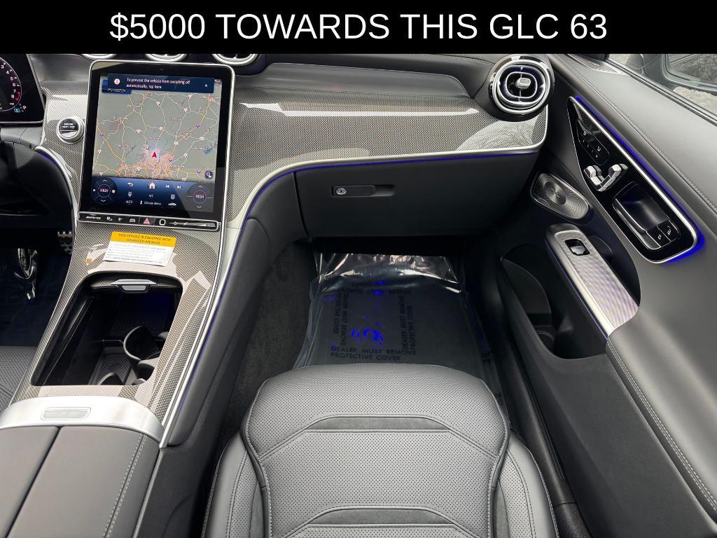 new 2025 Mercedes-Benz AMG GLC 63 car, priced at $95,490