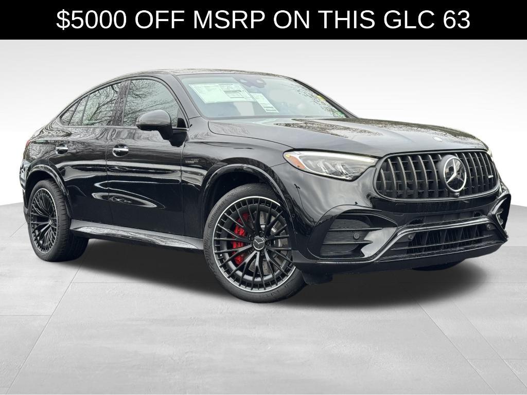 new 2025 Mercedes-Benz AMG GLC 63 car, priced at $95,490