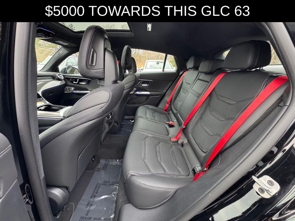 new 2025 Mercedes-Benz AMG GLC 63 car, priced at $95,490
