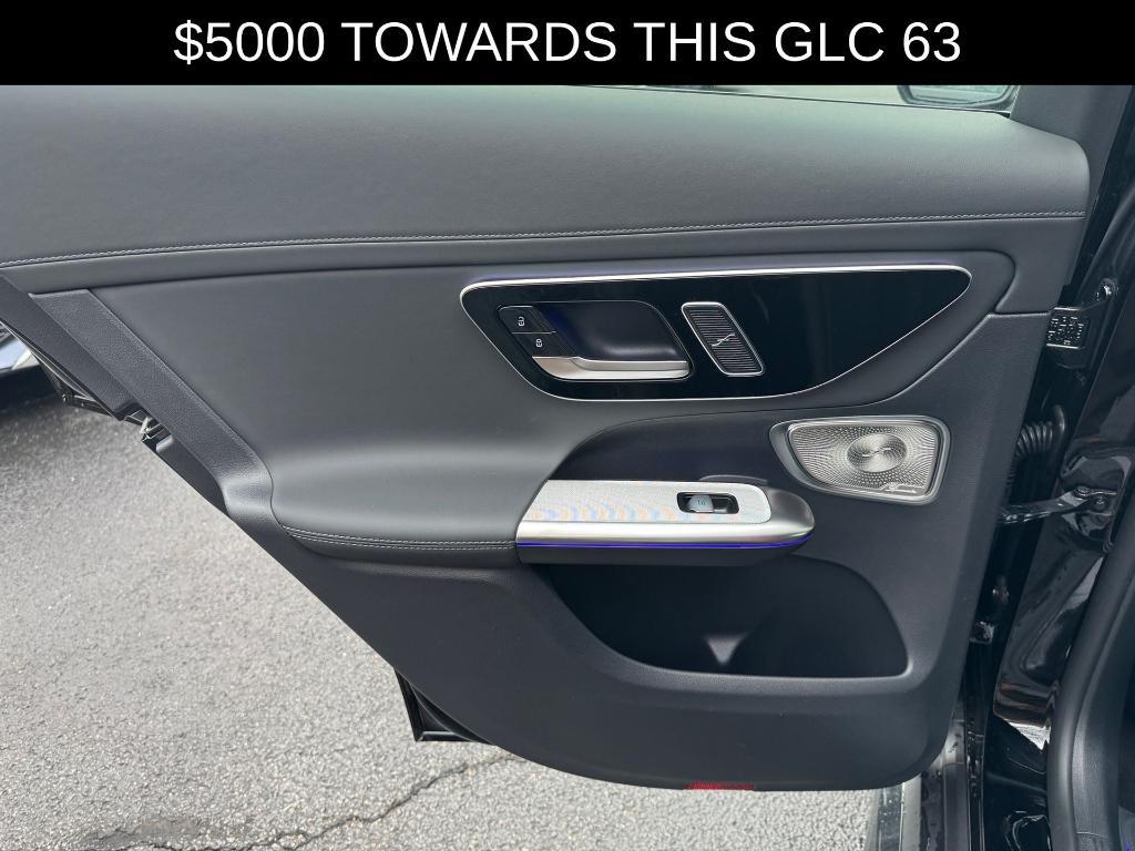new 2025 Mercedes-Benz AMG GLC 63 car, priced at $95,490