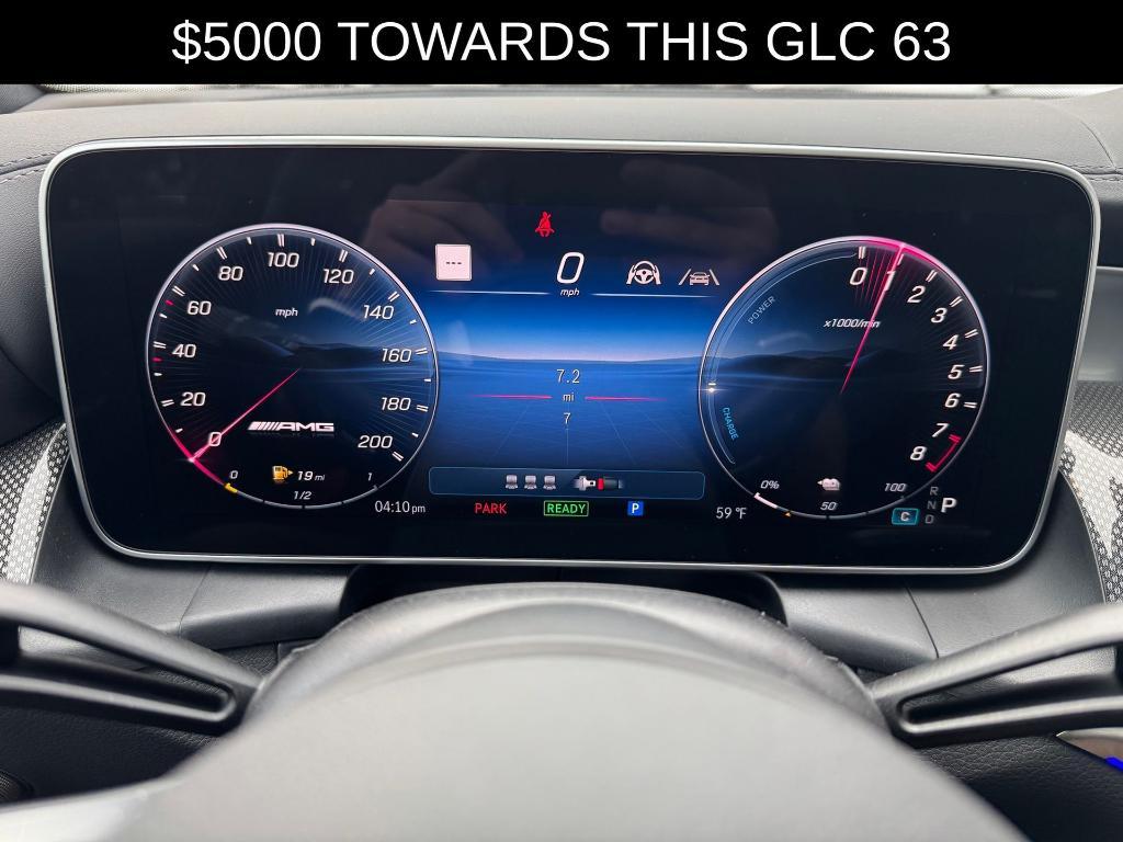 new 2025 Mercedes-Benz AMG GLC 63 car, priced at $95,490