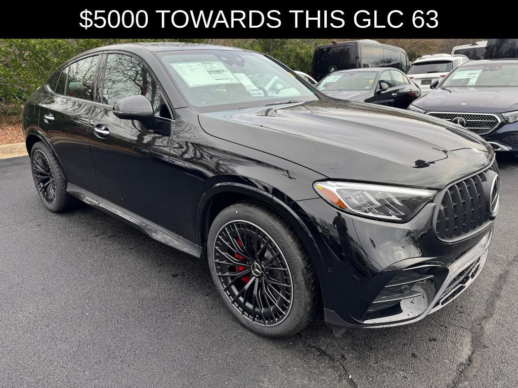 new 2025 Mercedes-Benz AMG GLC 63 car, priced at $95,490
