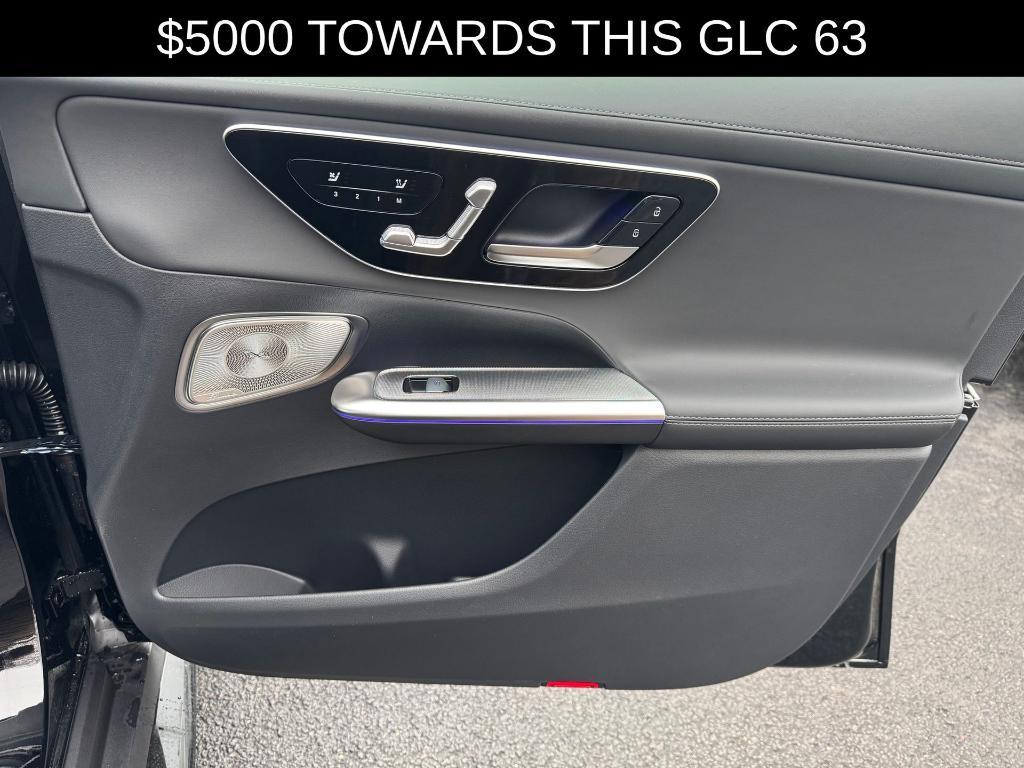 new 2025 Mercedes-Benz AMG GLC 63 car, priced at $95,490