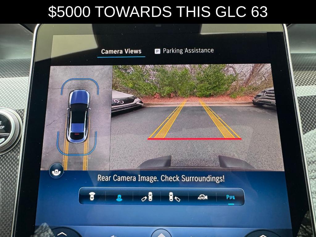 new 2025 Mercedes-Benz AMG GLC 63 car, priced at $95,490