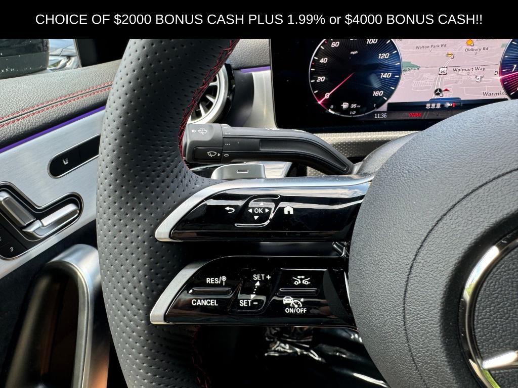 used 2025 Mercedes-Benz CLA 250 car, priced at $48,500