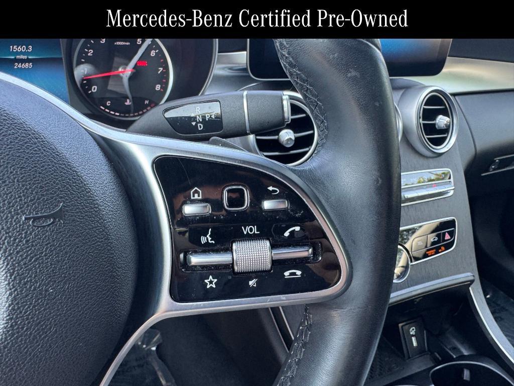 used 2020 Mercedes-Benz C-Class car, priced at $38,500