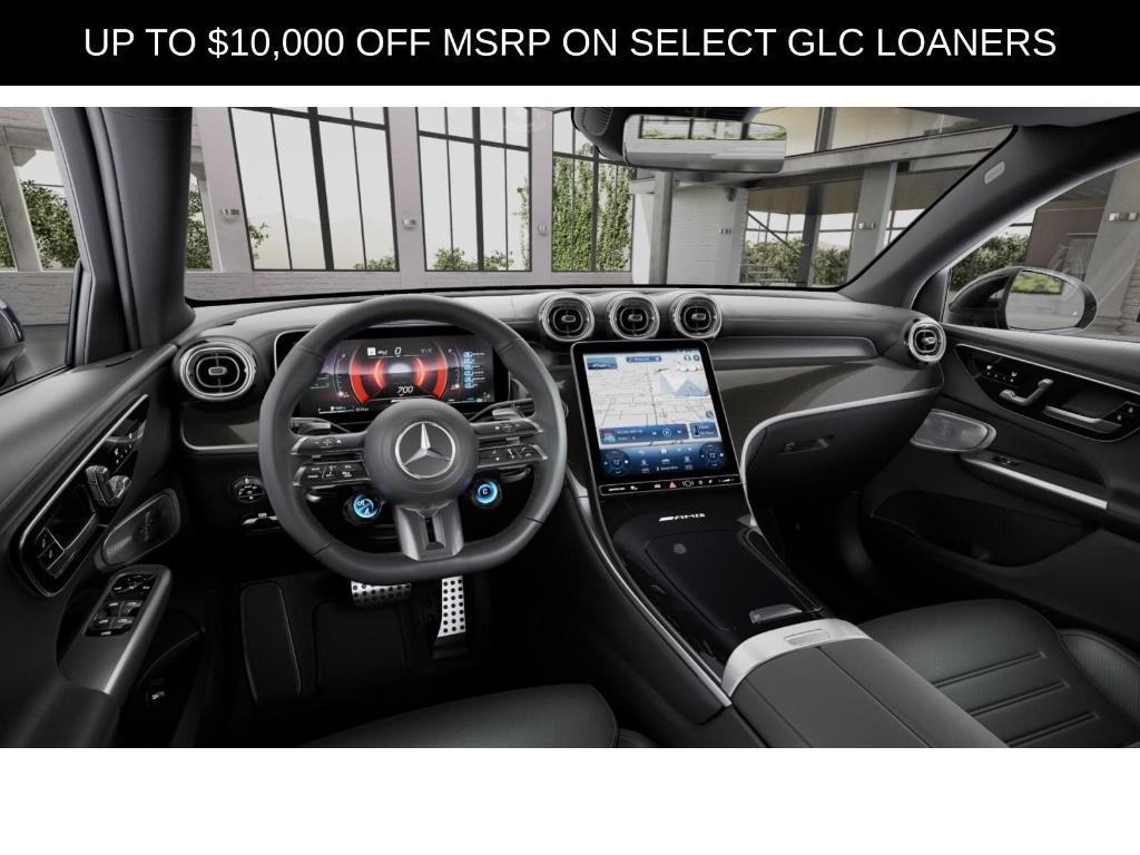 new 2026 Mercedes-Benz AMG GLC 43 car, priced at $75,000