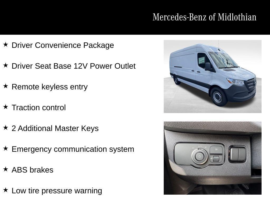 new 2025 Mercedes-Benz Sprinter 2500 car, priced at $61,601