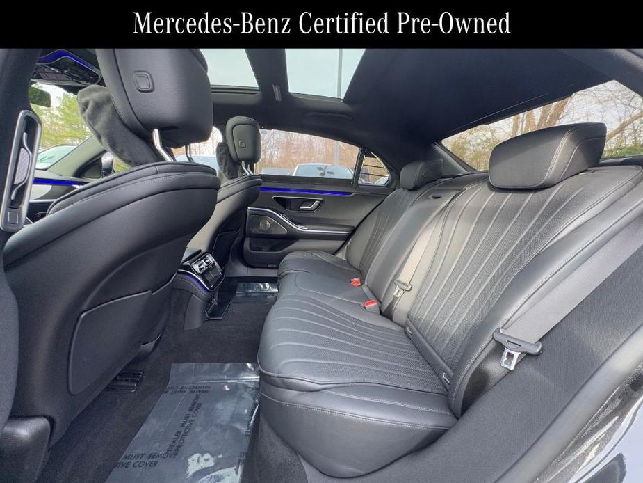 used 2022 Mercedes-Benz S-Class car, priced at $69,500