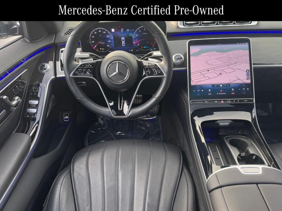 used 2022 Mercedes-Benz S-Class car, priced at $69,500