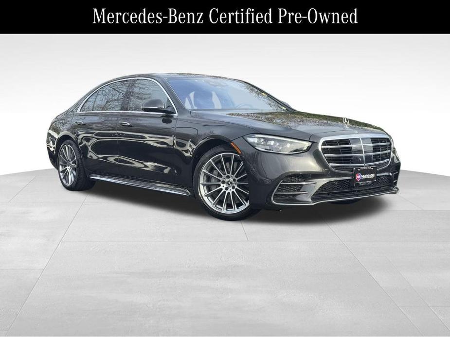 used 2022 Mercedes-Benz S-Class car, priced at $69,500