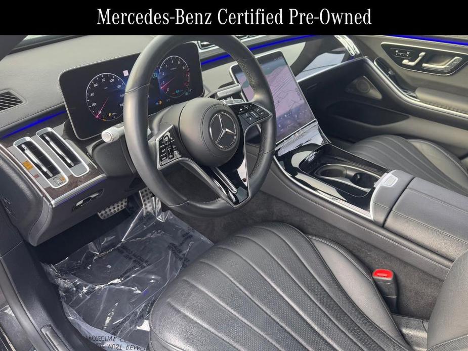 used 2022 Mercedes-Benz S-Class car, priced at $69,500