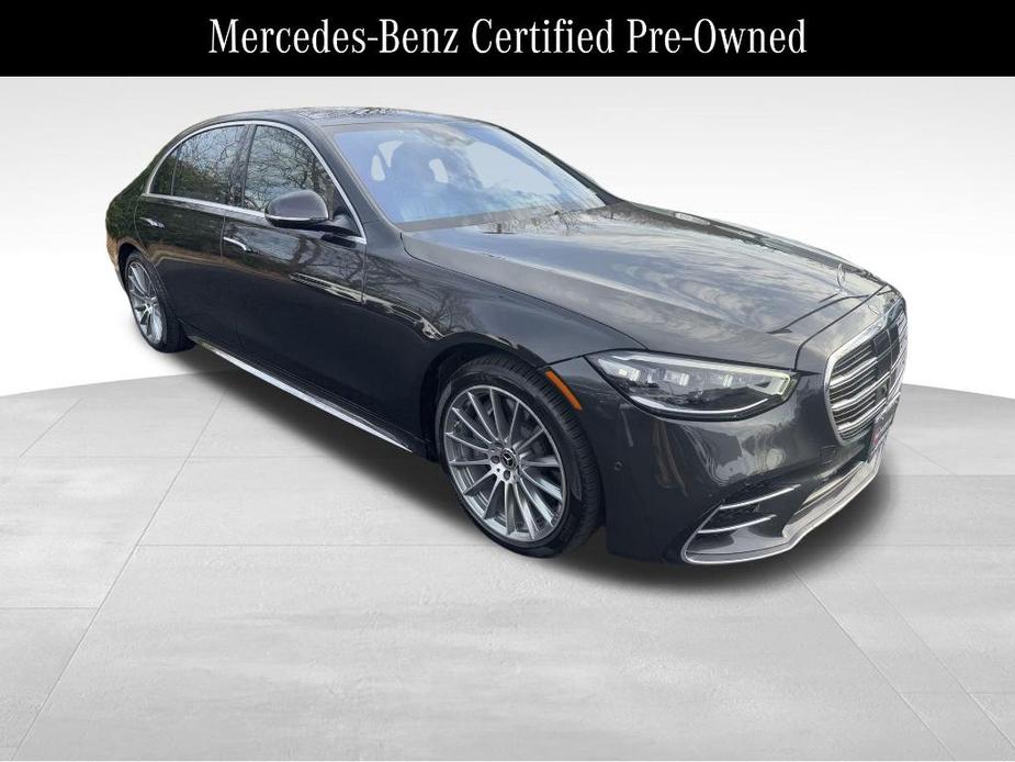 used 2022 Mercedes-Benz S-Class car, priced at $69,500