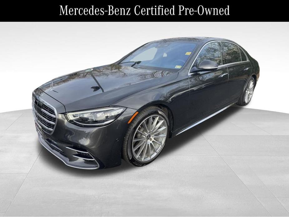 used 2022 Mercedes-Benz S-Class car, priced at $69,500