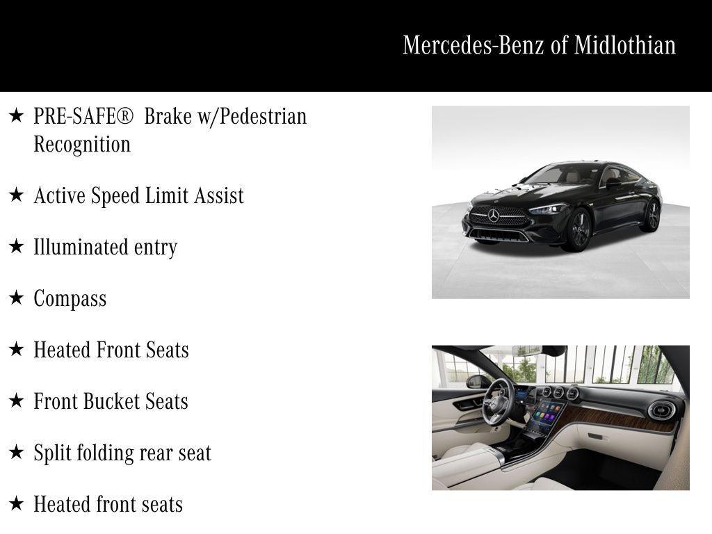 new 2026 Mercedes-Benz CLE 300 car, priced at $63,655