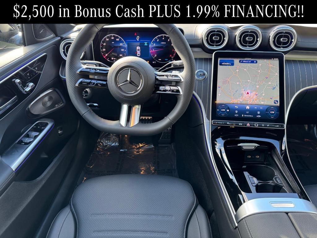 used 2025 Mercedes-Benz C-Class car, priced at $59,900