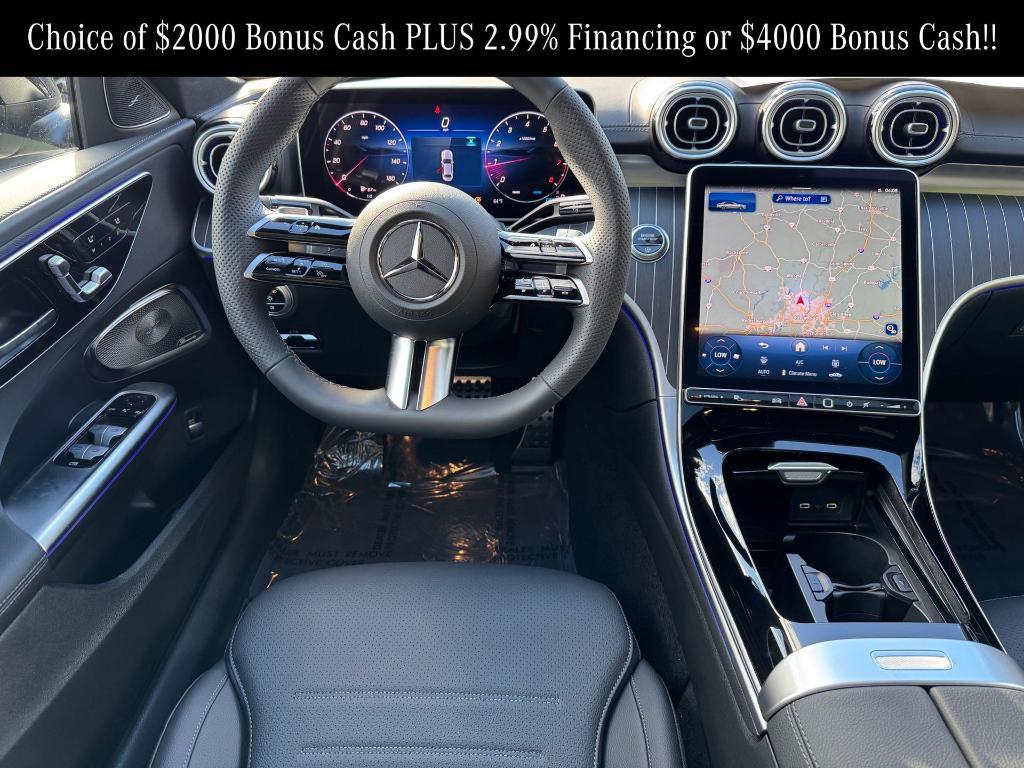 used 2025 Mercedes-Benz C-Class car, priced at $57,400