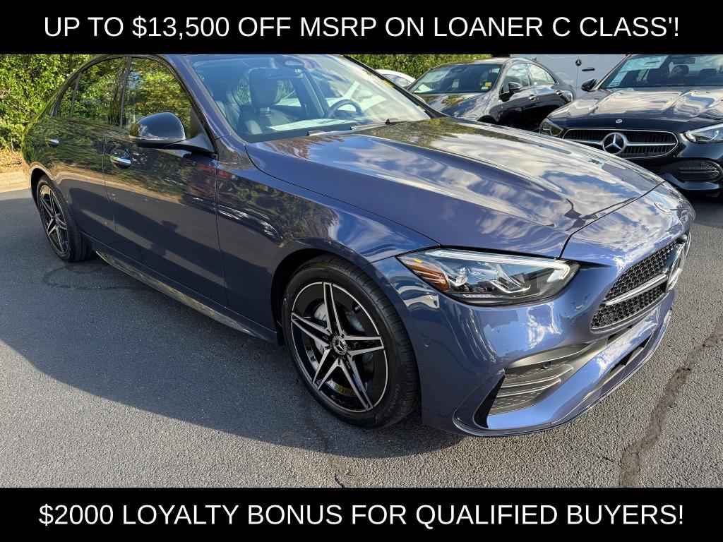used 2025 Mercedes-Benz C-Class car, priced at $46,888
