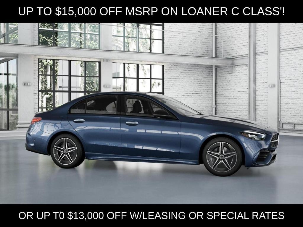 new 2025 Mercedes-Benz C-Class car, priced at $45,000