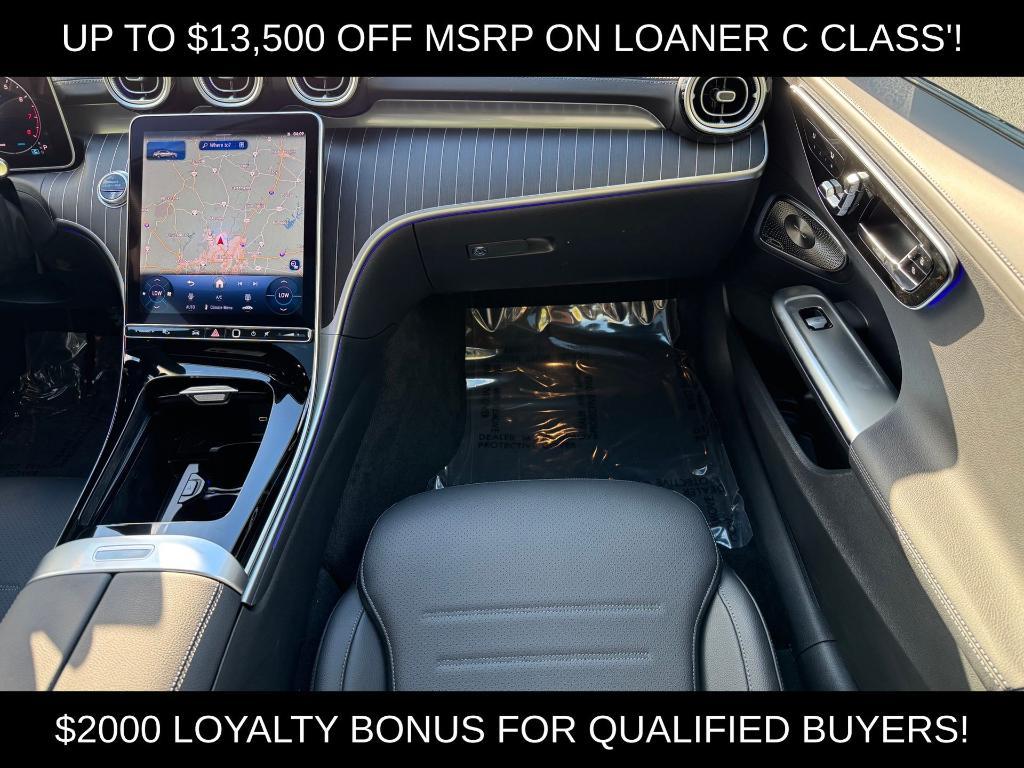 used 2025 Mercedes-Benz C-Class car, priced at $46,888