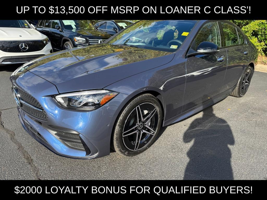 used 2025 Mercedes-Benz C-Class car, priced at $46,888