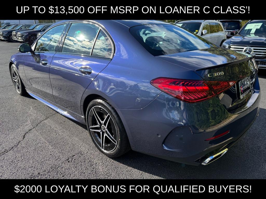used 2025 Mercedes-Benz C-Class car, priced at $46,888