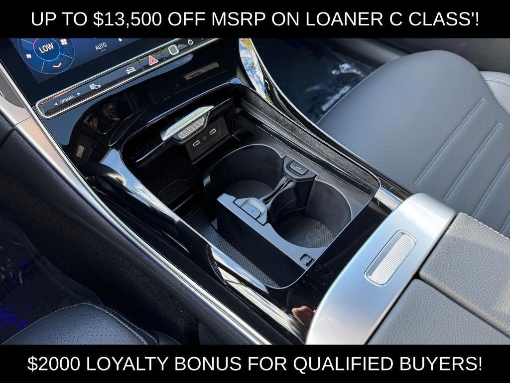 used 2025 Mercedes-Benz C-Class car, priced at $46,888
