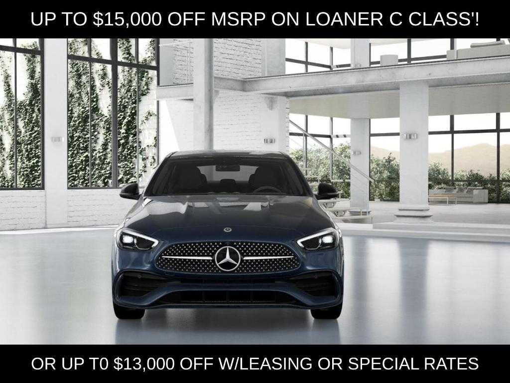new 2025 Mercedes-Benz C-Class car, priced at $45,000