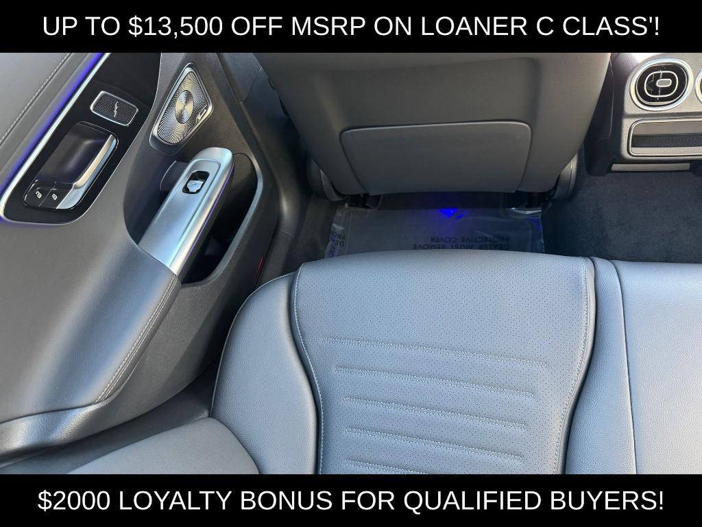 used 2025 Mercedes-Benz C-Class car, priced at $46,888