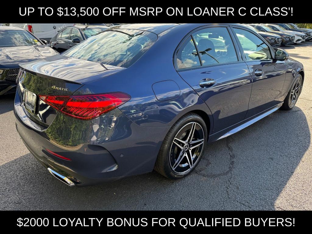 used 2025 Mercedes-Benz C-Class car, priced at $46,888